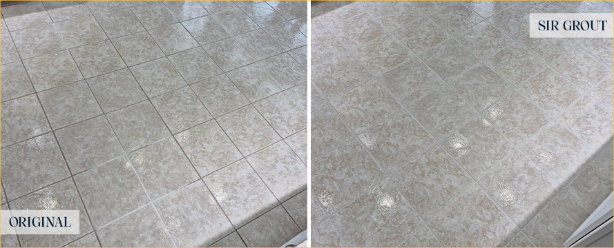 Floor Restored by Our Expert Tile and Grout Cleaners in Punta Gorda, FL