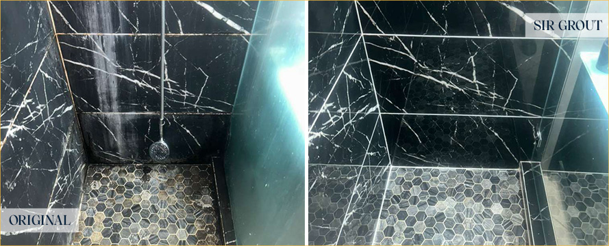 Shower Restored by Our Expert Tile and Grout Cleaners in Naples, FL