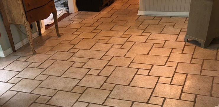 Featured Project - Full Home Floor Restoration Before Image