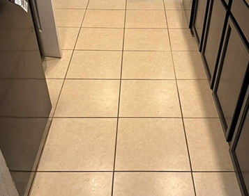 Kitchen Floor - 12�12 Tile, Color Seal Before Image