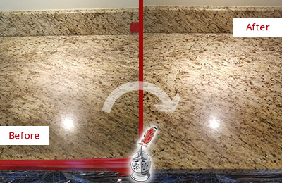 Residential Granite Honing And Polishing Sir Grout Sw Florida