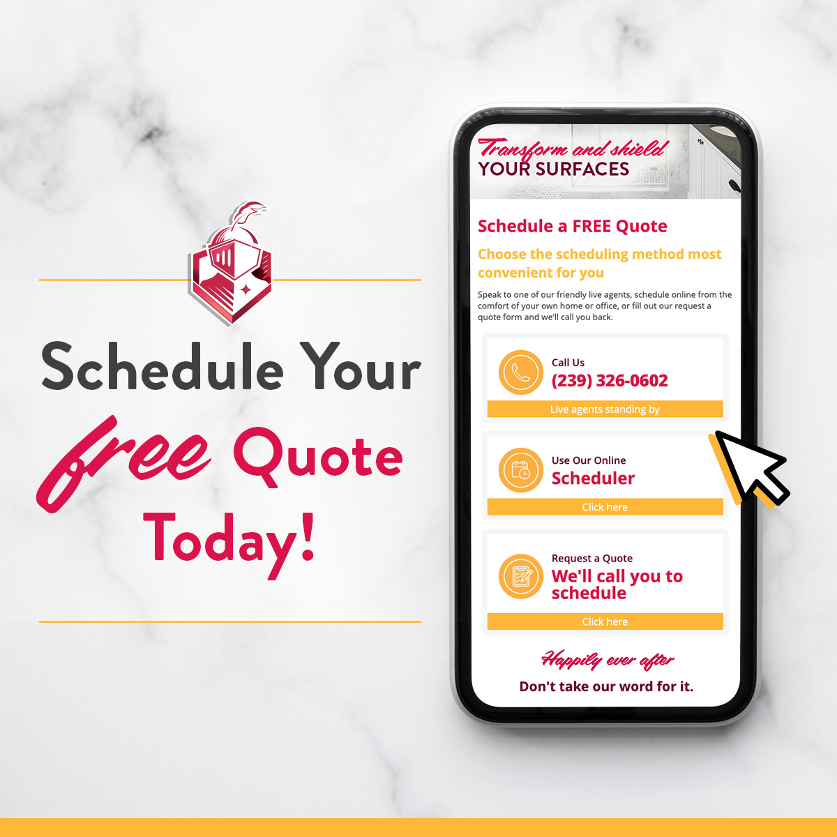 Schedule your Free Quote Today!