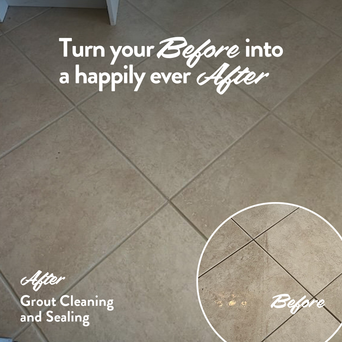 Grout Cleaning and Sealing