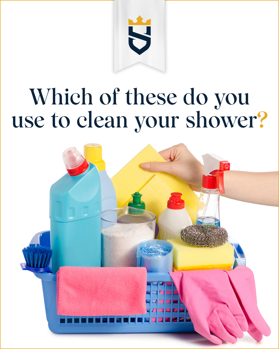 Which of these do you use to clean your shower?